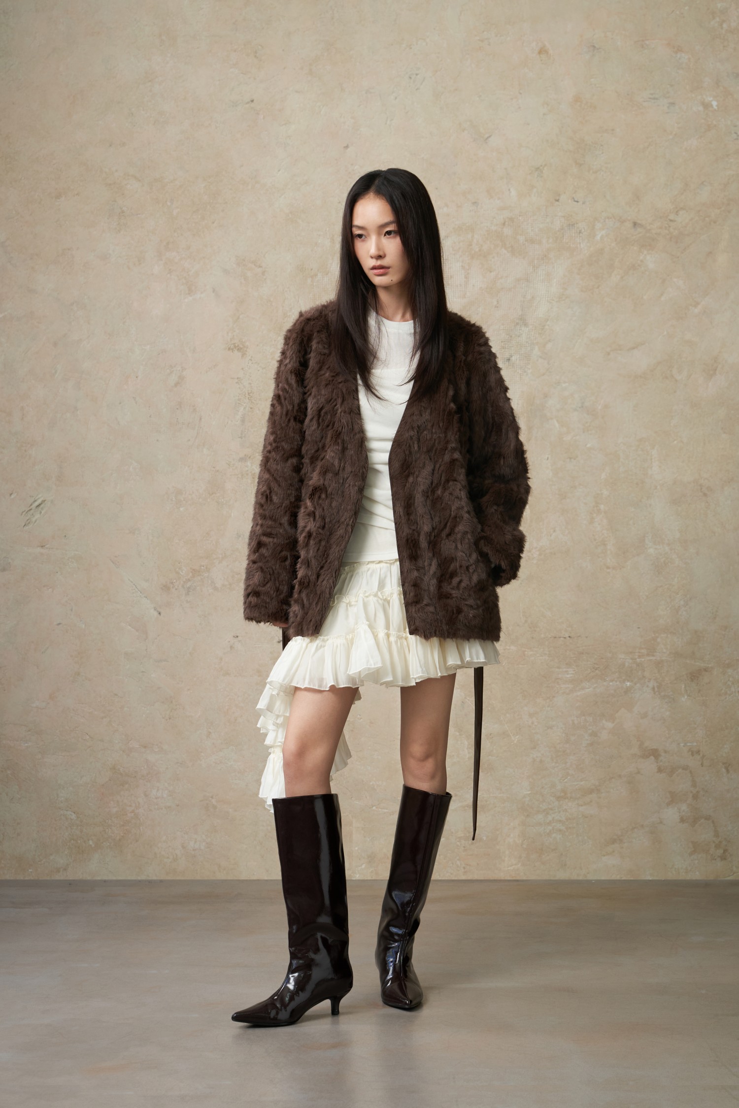 皮革M5D1P9065  打底衫M5D6E9076